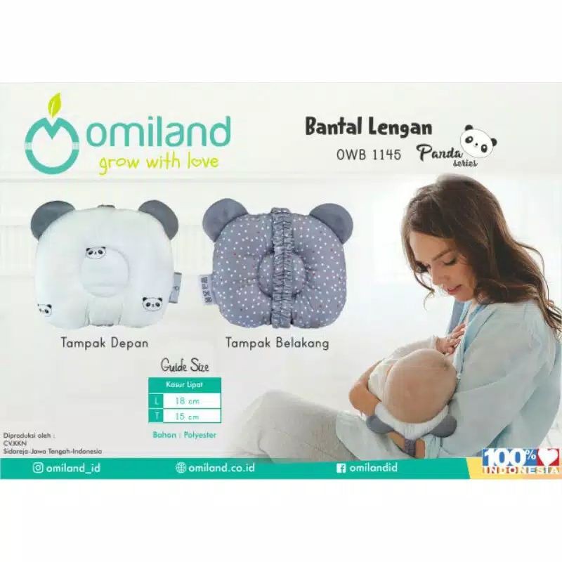 Bantal Lengan Omiland Panda Series