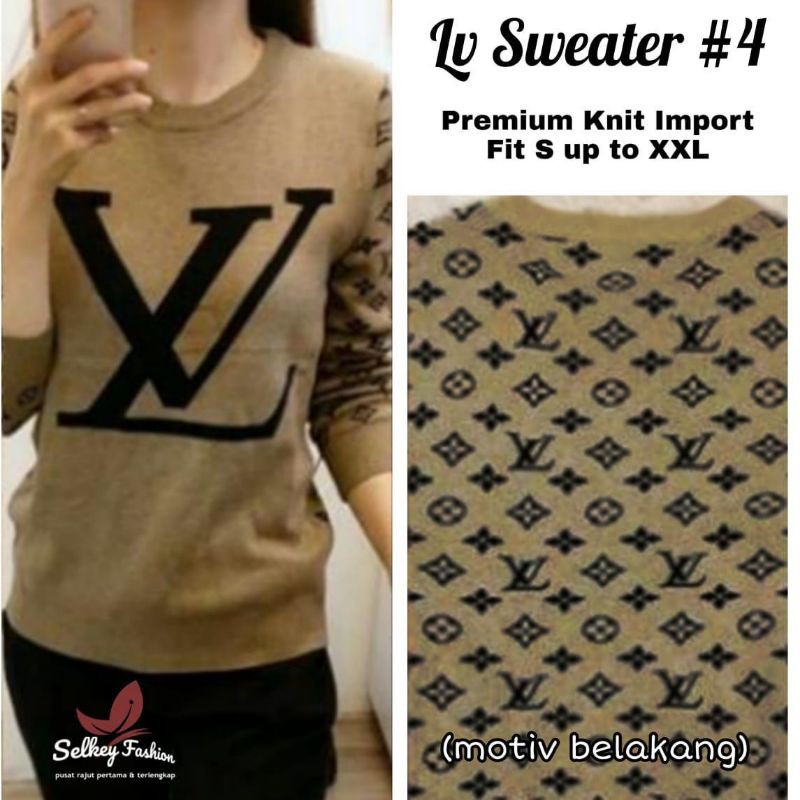 knit import || LV sweater #4 || selkey || SURAKARTA