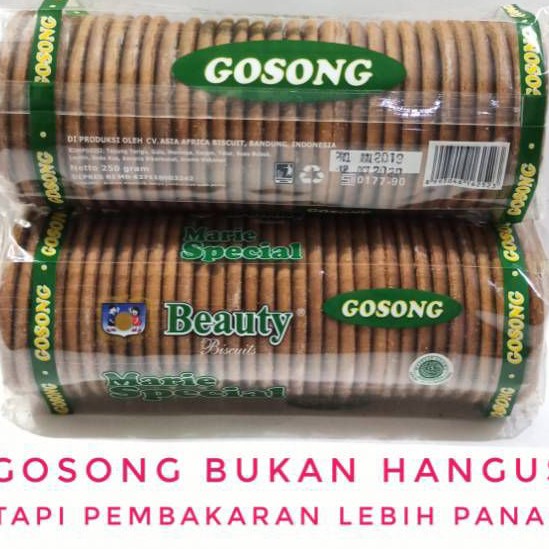 

Marie Gosong Special 250g / Biscuit Margos Special 250g / Biskuit Marie Gosong Special 250g