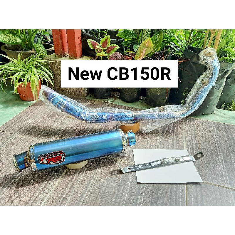 Knalpot R9 Mugello Full Blue Buat Honda New CB150R