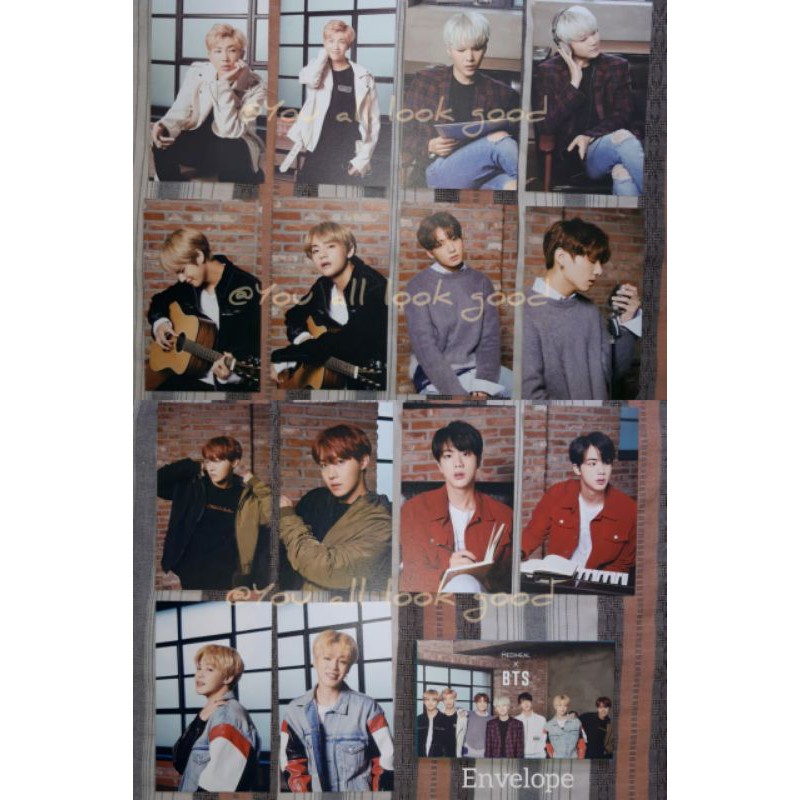 

MEDIHEAL x BTS Official postcard