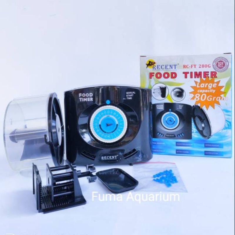 RECENT FOOD TIMER Pemberi Makan Ikan Otomatis RC-FT 208G