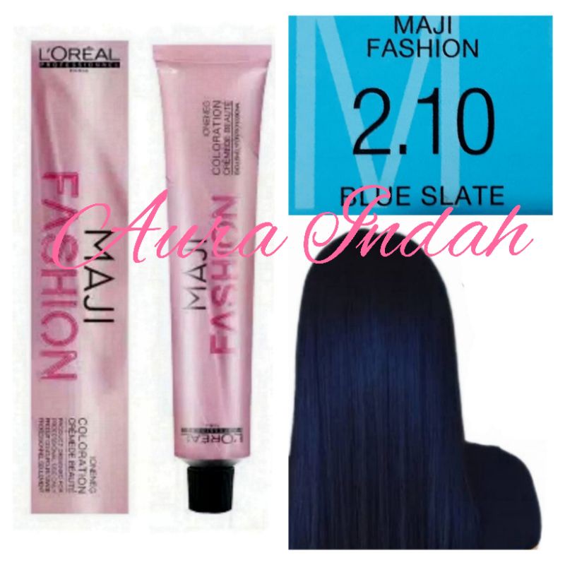 LOREAL MAJIREL NO. 2.10 DARK BLUE BLACK
