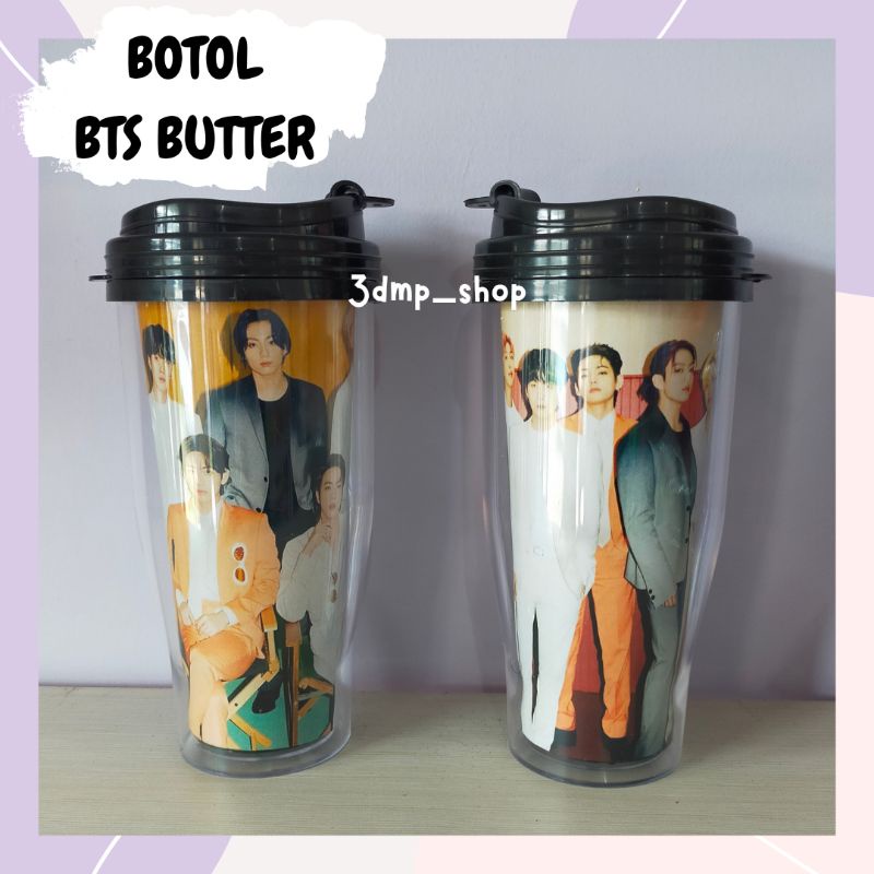 Botol Tumbler Minum BTS Dynamite Kpop BE Album Season Greeting butter