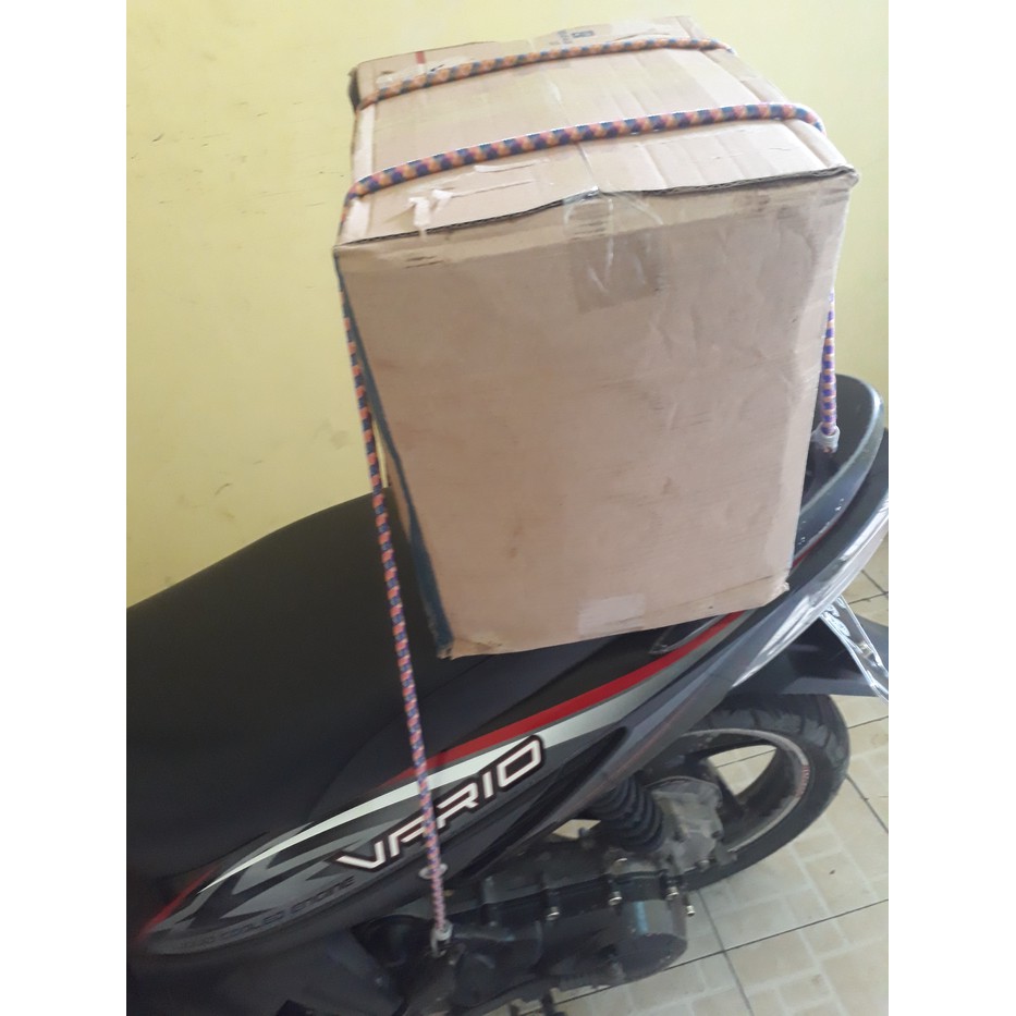Tali Bagasi Motor Elastis 1M - 8mm Anti Karat