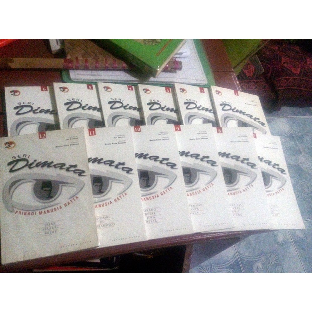 Original Seri Dimata (Pribadi Manusia Hatta) Lengkap 12 Jilid