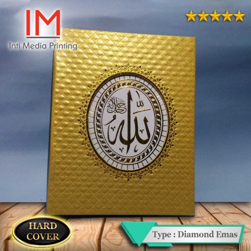 

Hard Cover Yasin Diamond Emas READY