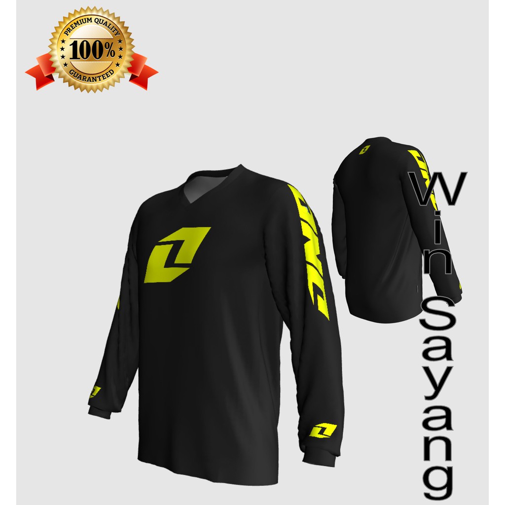 Jersey Sepeda Gunung Dan Motor Trail Kuning Stabilo Jersey Sepeda Gunung Dan Motor Trail Kuning Stabilo