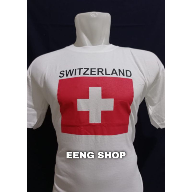 SOUVENIR TSHIRT SWITZERLAND/SWISS