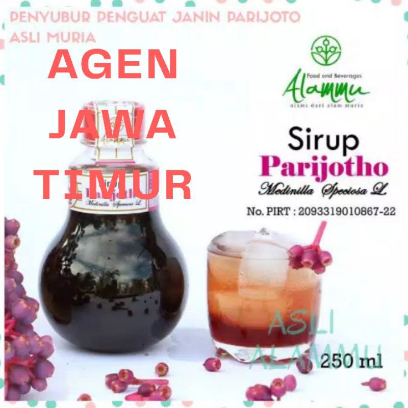 

GROSIR SIRUP PARIJOTO - PENYUBUR KANDUNGAN- PARIJOTHO ALAMMU MURIA- TELAH UJI LAB