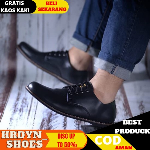 Berry Sintetic - Sepatu Formal Pria Kulit Asli Sepatu Pantofel kerja pria Original Hand Made