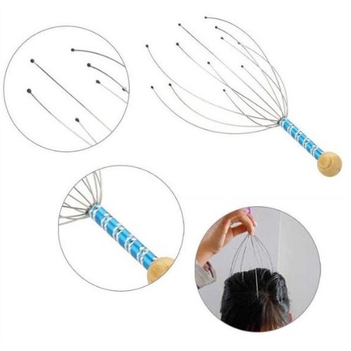 Alat Pijat Kepala BOKOMA Stainless Head Massager