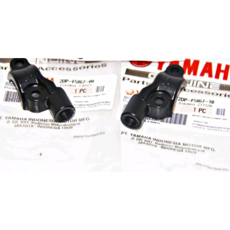 DUDUKAN SPION KANAN KIRI ORIGINAL YAMAHA AEROX,LEXI,NMAX/ BRACKET