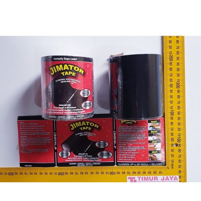 

Flex Tape Isolasi 4" 1.5m Lakban Anti Bocor Rubberizeed Waterproof