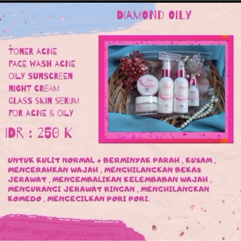 

diamon oily