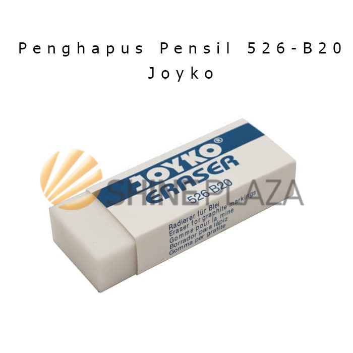 Jual Penghapus Pensil Putih Besar Joyko 526 B20 Pencil Eraser Joyko Shopee Indonesia 0076