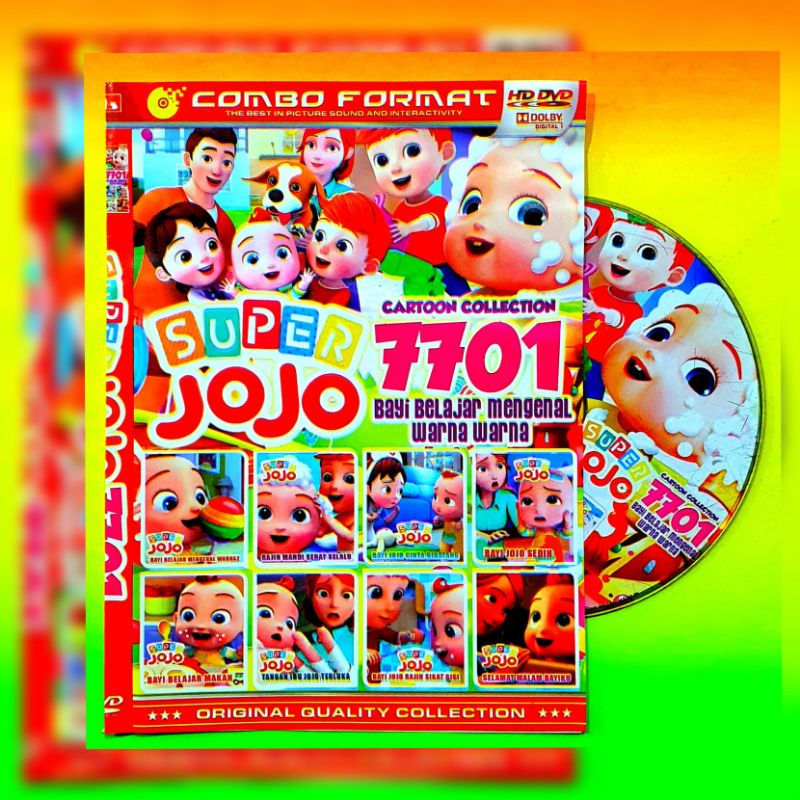 KASET FILM KARTUN SUPER JOJO KOLEKSI LENGKAP - VIDEO FILMS ANAK ANAK TERBARU - KASET VIDEO EDUKASI A