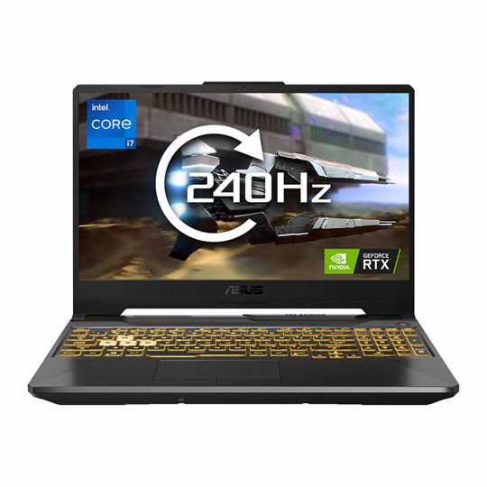 LAPTOP GAME GAMING 240HZ ASUS TUF 15" inch i7 gen 11 ram 40GB SSD 1TB