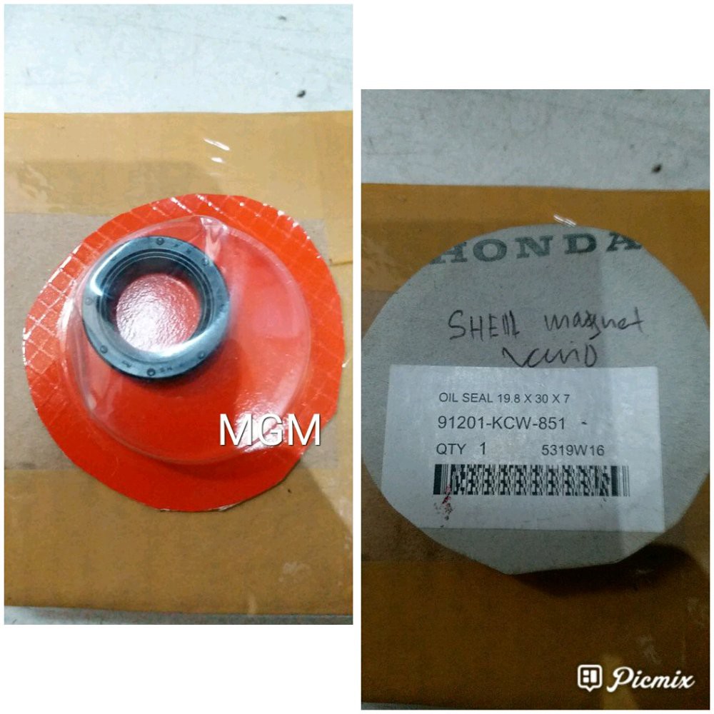 SEAL MAGNET HONDA VARIO ASLI 91201-KWC-851