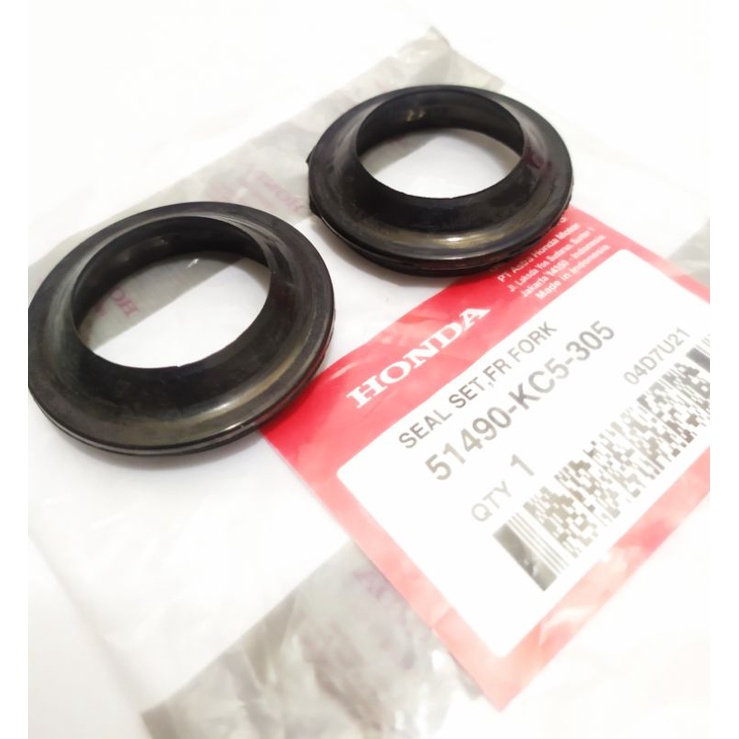 SEAL ABU SEAL TUTUP ABU SHOKBREKER DEPAN TIGER, MEGA PRO, VERZA, CB 150R HARGA 2pcs 1set