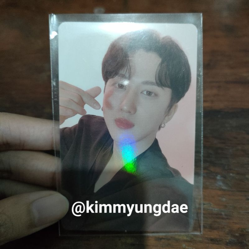 Photocard pc stray kids skz changbin nacific pink event 3