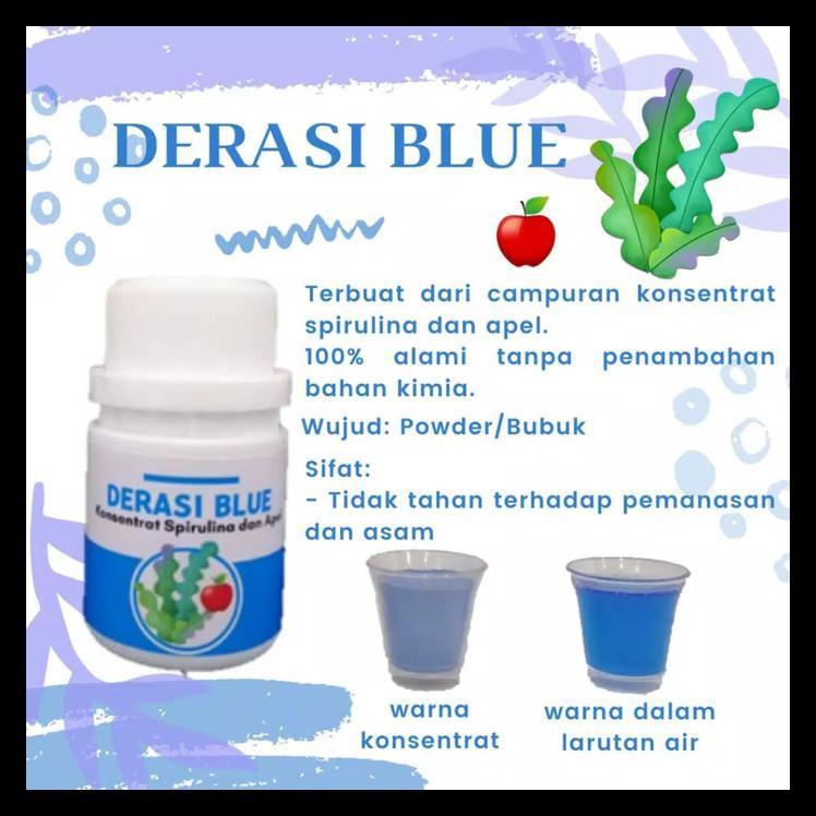 

Derasi Blue Powder / Konsentrat Spirulina Dan Apel
