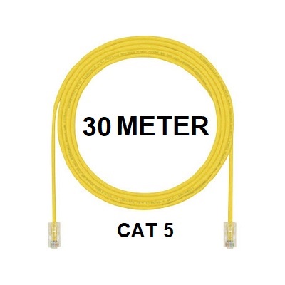 Inotrix 30M-UC5 Pathcord Kabel LAN 30M Internet RJ45 30Meter Cat 5 Cat5 Cat 5e Cat5e