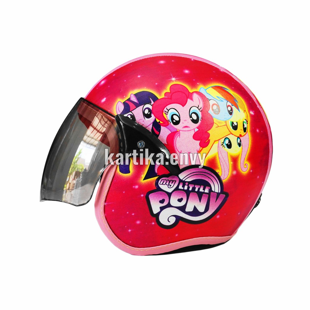 TERBARU Helm Anak Standart Usia 3-7th model Scoopy Motif Karakter