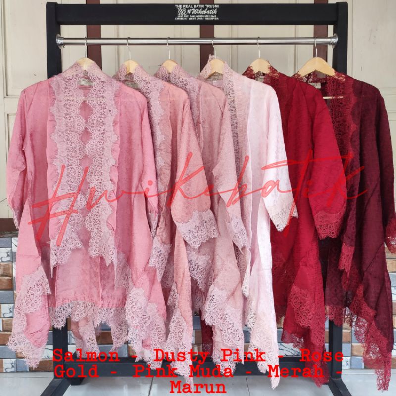 WIKE BATIK | ONLY OUTER POLOS NAGITA LACE RENDA VISCOSE | BATIK TRUSMI