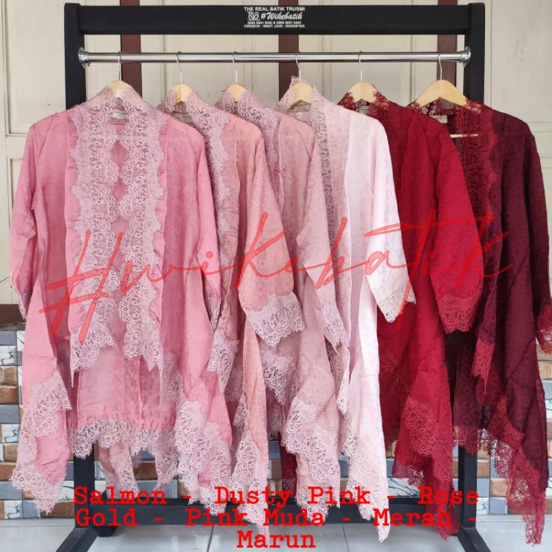 BATIK TRUSMI | ONLY OUTER POLOS NAGITA LACE RENDA VISCOSE