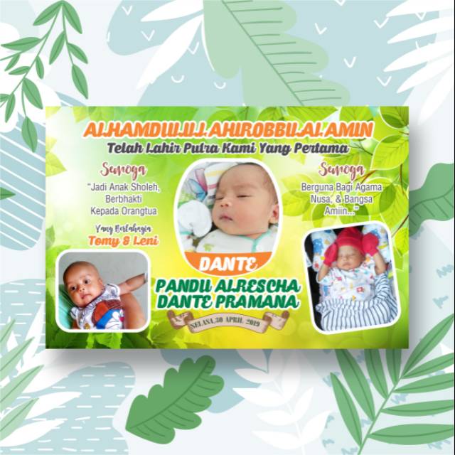 

Sticker Aqiqoh/ Kelahiran