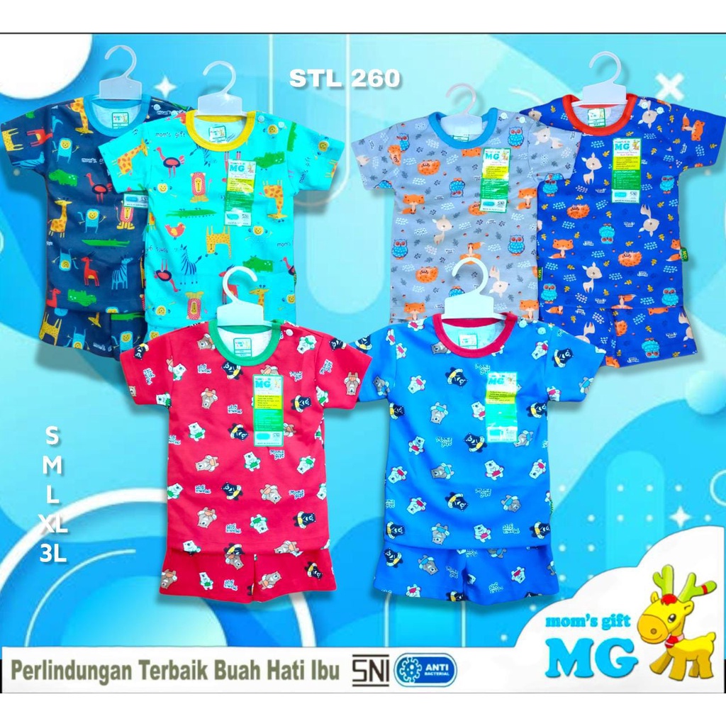 3 PCS | (SNI) VELVET LIBBY MIROR SETELAN BAJU BAYI KATUN PENDEK BY MOM'S GIFT ART 260