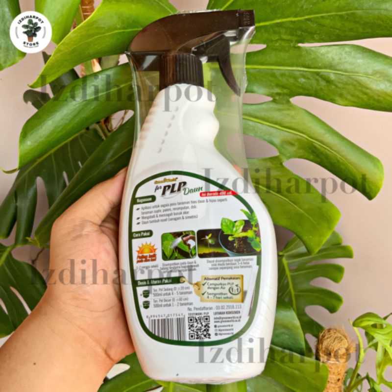 PUPUK CAIR PLP DAUN 498 ML LANGSUNG PAKAI - PLP DAUN SIAP PAKAI