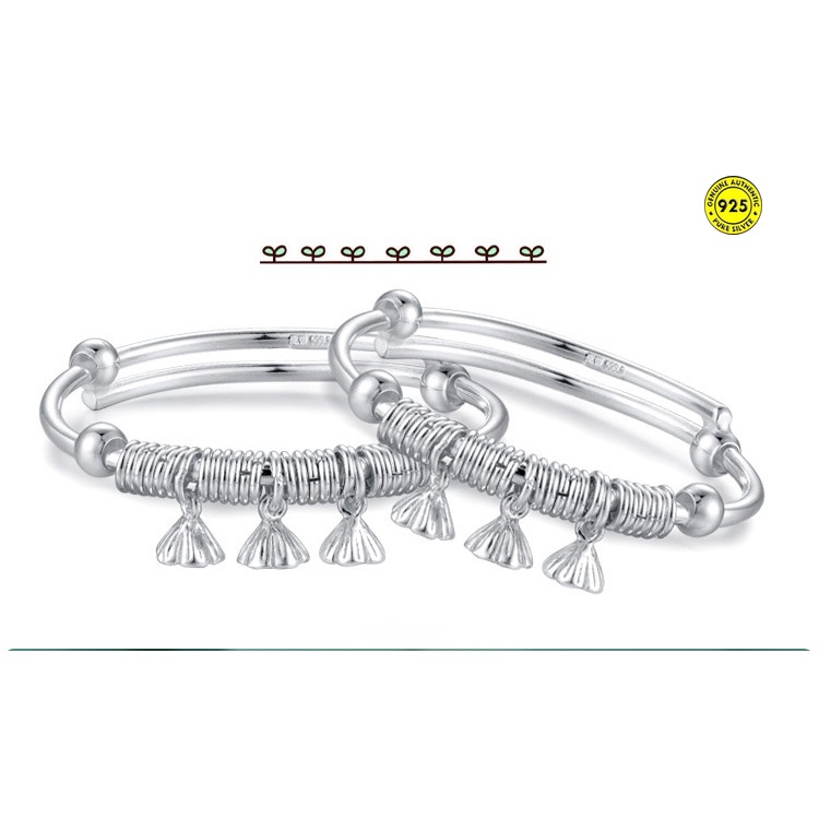 Gelang Keberuntungan Bahan Silver S925 Untuk Bayi