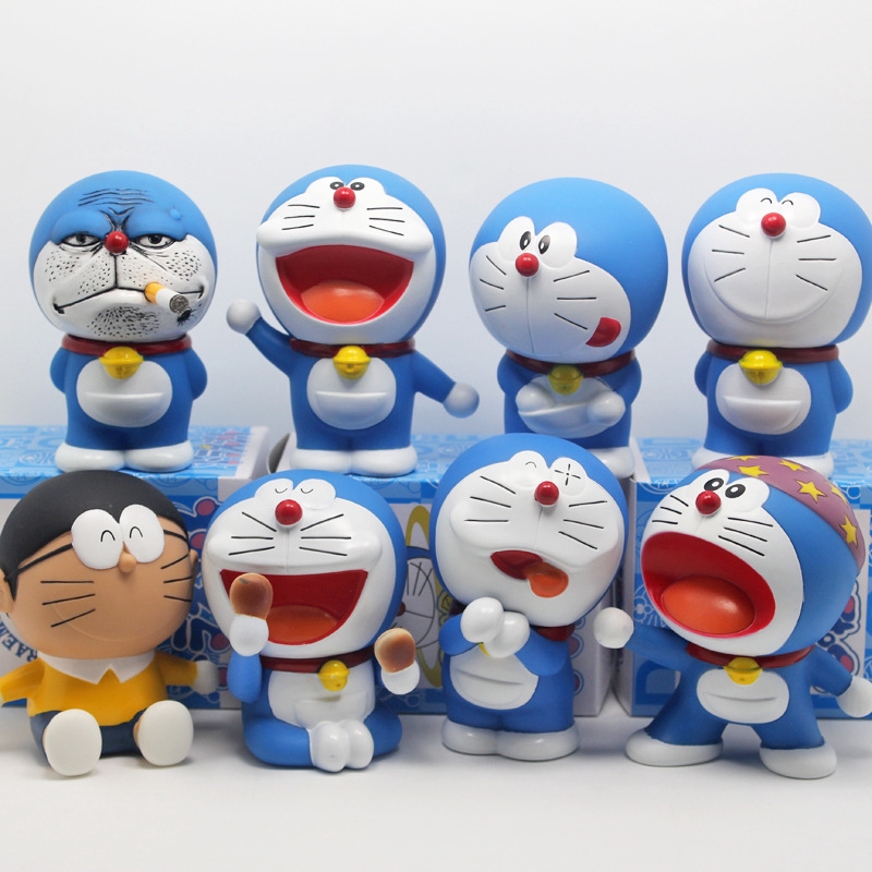 21 Foto Doraemon  Warna  Biru Rudi Gambar