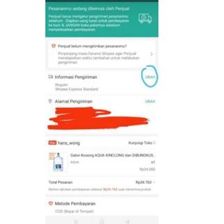 ♧ Aqua Galon Kosong AQUA KINCLONG DIBUNGKUS PLASTIK / VIT / RIVERO / CRYSTALINE / OASIS / VICA / PRI