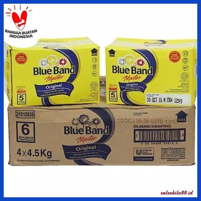 

Rettubagetnem- Blueband / Blue Band / Mentega / Butter / 4,5Kg -Asli-Slii.