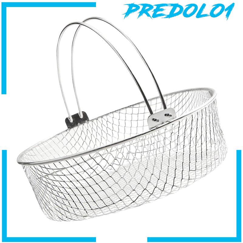 Air Fryer Basket with Handle Essentials Deep Fry Mesh Basket for Kitchen Fry