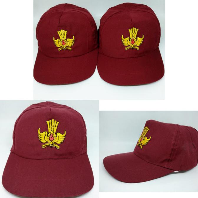 PLING DICARI TOPI SD BORDIR TOPI SEKOLAH TOPI SD BORDIR (L<