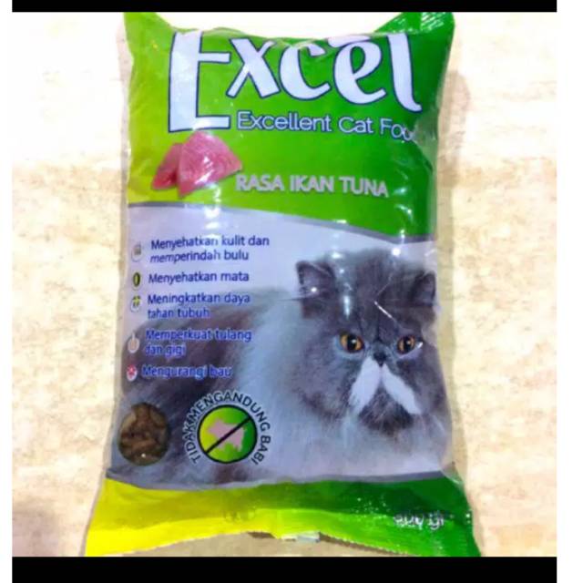 Makanan kucing / Excel 500gr