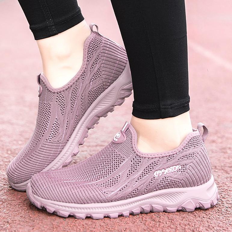 FOKU Sepatu Sneakers Santai Wanita Lembut Sepatu Olahraga [Sdr31au22g]