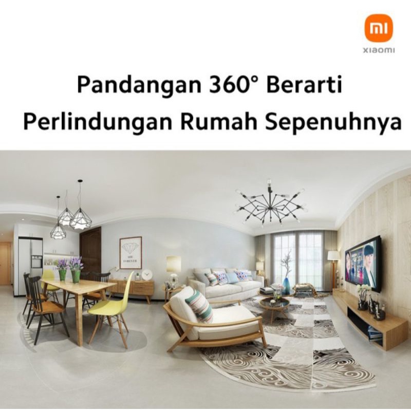 MI CCTV 360° HD 2K - MI HOME SECURITY CAMERA