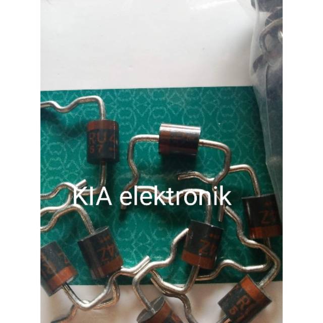 Dioda RU4 Produk Sanken Diode Dumper RU4A Dioda Damper RU 4 3.0A 600v 3.0 Amphere 600volt Ori