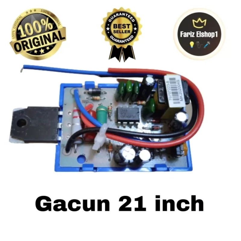 GACUN TV TABUNG 21 INCH ORIGINAL / REGULATOR TV TABUNG  / POWER SUPLAY TV