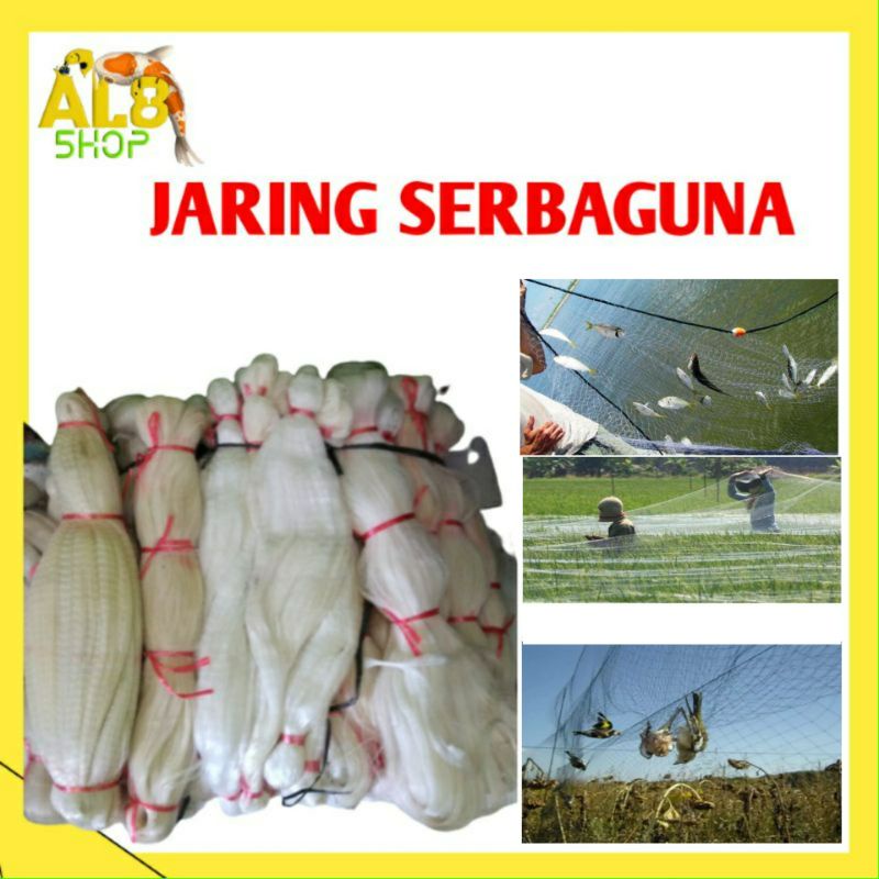 jaring ikan jaring burung jaring ikan wader jaring serbaguna jaring pagar tanaman