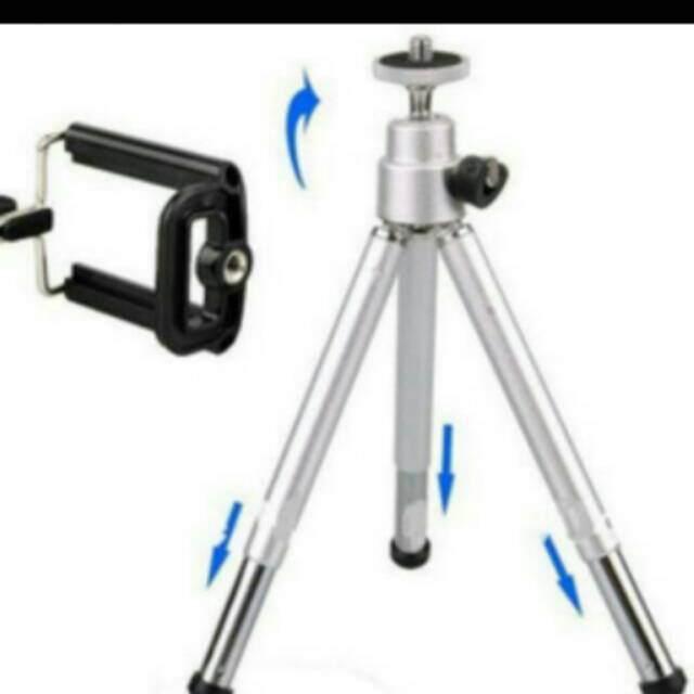 Tripod HP handphone untuk meja penyangga kaki tiga