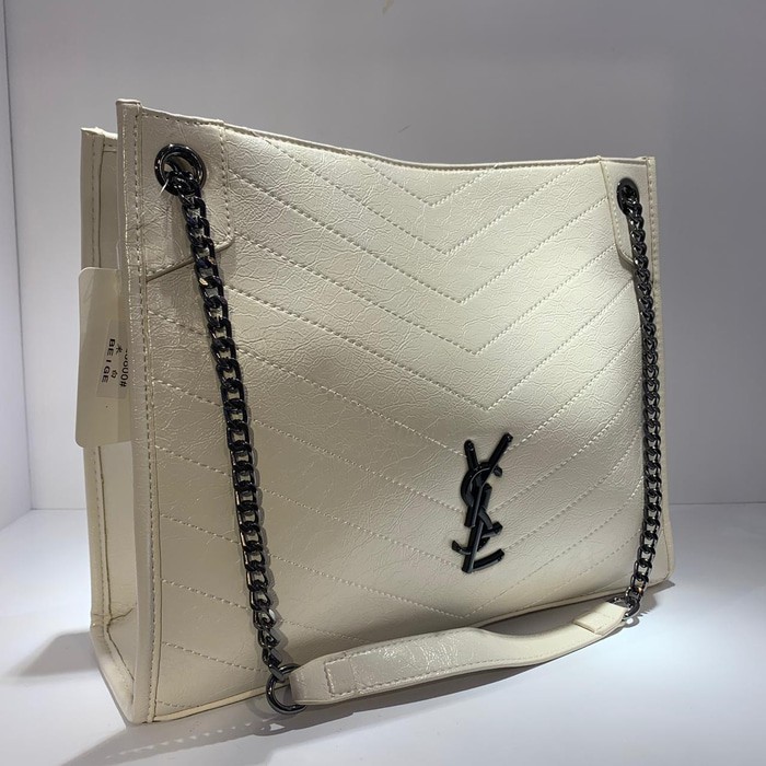 Jual YSL Shoulder Bag White Murah