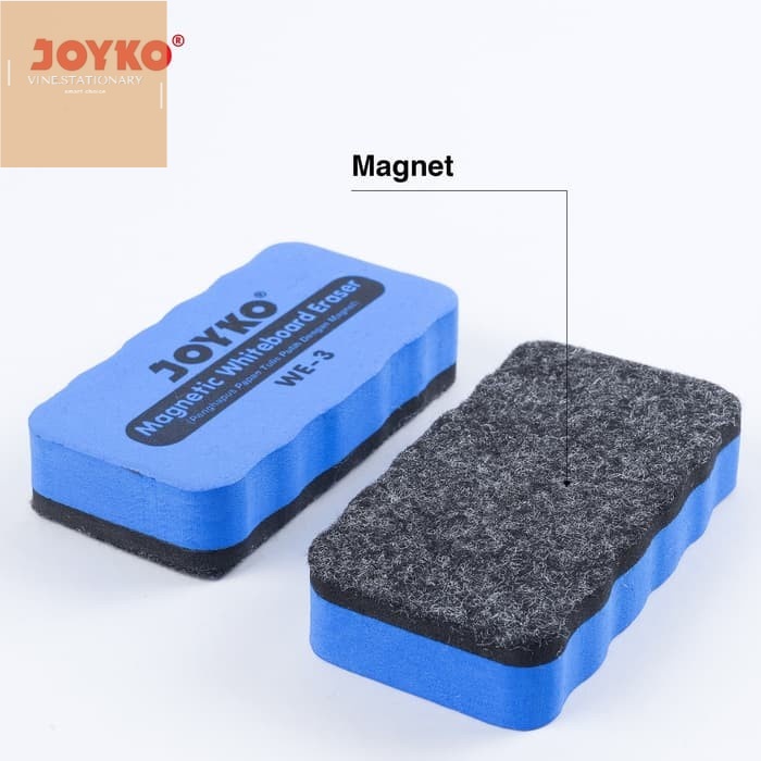 

Whiteboard Eraser Penghapus Papan Tulis Putih Joyko WE-3 Magnet/VINE STATIONARY