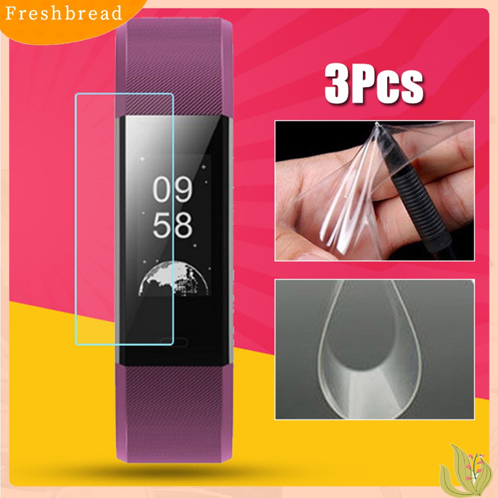 Terlaris 3Pcs TPU Smart Bracelet Full Cover Front Screen Protective Film for ID 115 Plus