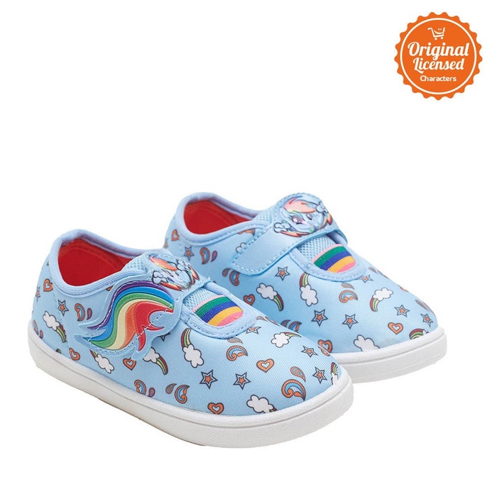 Sepatu Anak Perempuan Character Land My Little Pony Rainbow Dash Sneakers Shoes Girl Blue 23 Murah S